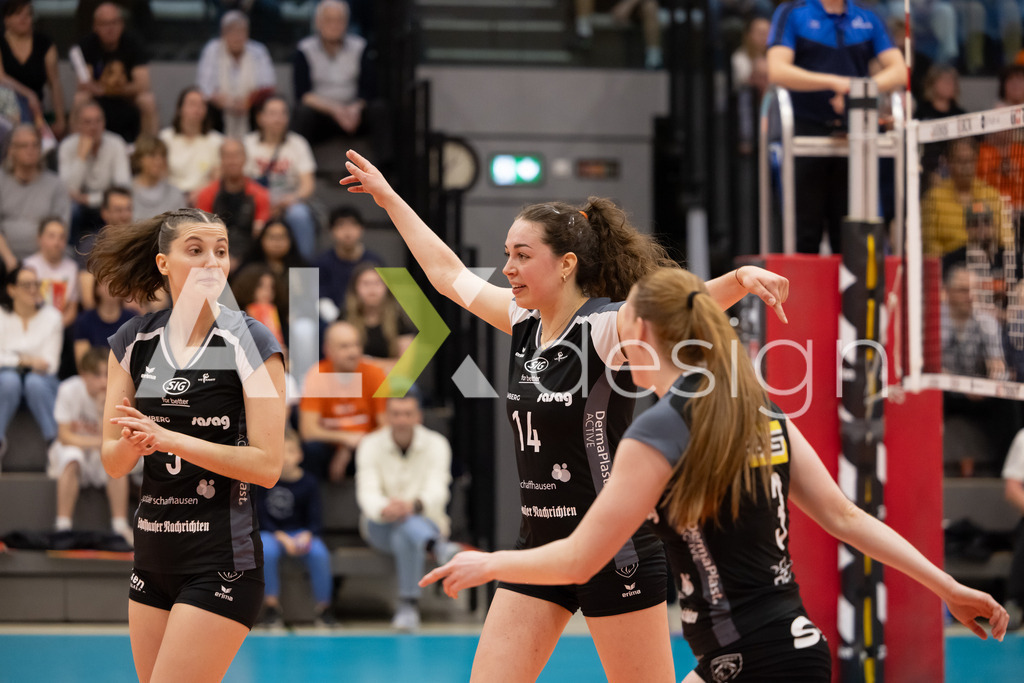 Volleyball I Frauen I Saison 2025-2026 I Volleyball NLA | Women I  Playoffs Finals 1/5 I viteos NUC - VC Kanti Schaffhausen I 06.04.2026 | 14 Josipa Marković (HR) (VC Kanti Schaffhausen) – Aussen - Realisiert mit Pictrs.com
