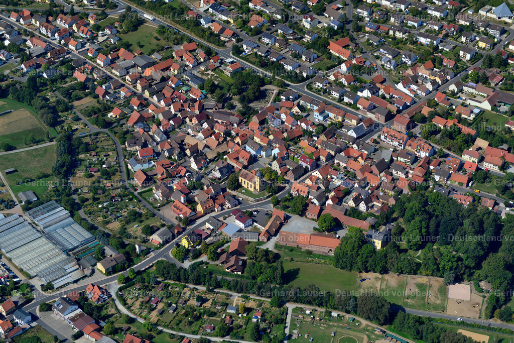 3650641 | UETTINGEN 13.09.2016 Stadtansicht des Innenstadtbereiches  in Uettingen im Bundesland Bayern, Deutschland // City view on down town  in Uettingen in the state Bavaria, Germany Foto: Gerhard Launer