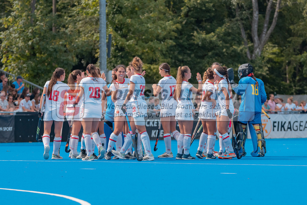 HK_20230715_102659 | Euro Hockey WU18 SF2 Spain vs Germany Championship Girls & Boys am 15.7.2023 CHTC , Krefeld ,