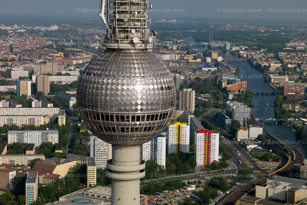 9000209 | Kugel des Berliner Fernsehturm am Alexanderplatz