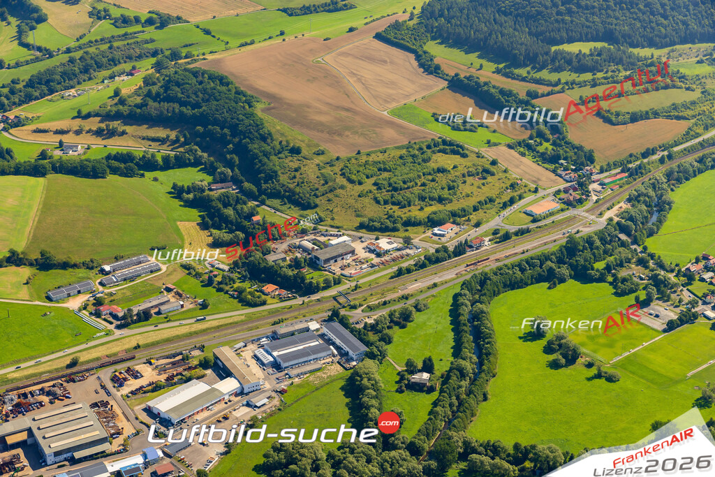 Walldorf Meiningen Bild- Das Luftbild wurde 2025 vom UL-Flugzeug heraus erstellt ( keine Drohne bzw. Drohnenaufnahme ) - Hochauflösende Luftaufnahme -Nicht vergleichbar mit Google Maps oder Satelittenbilder- Die Geschenkidee !Mit Lizenz und Bildrechte bestellbar - CC