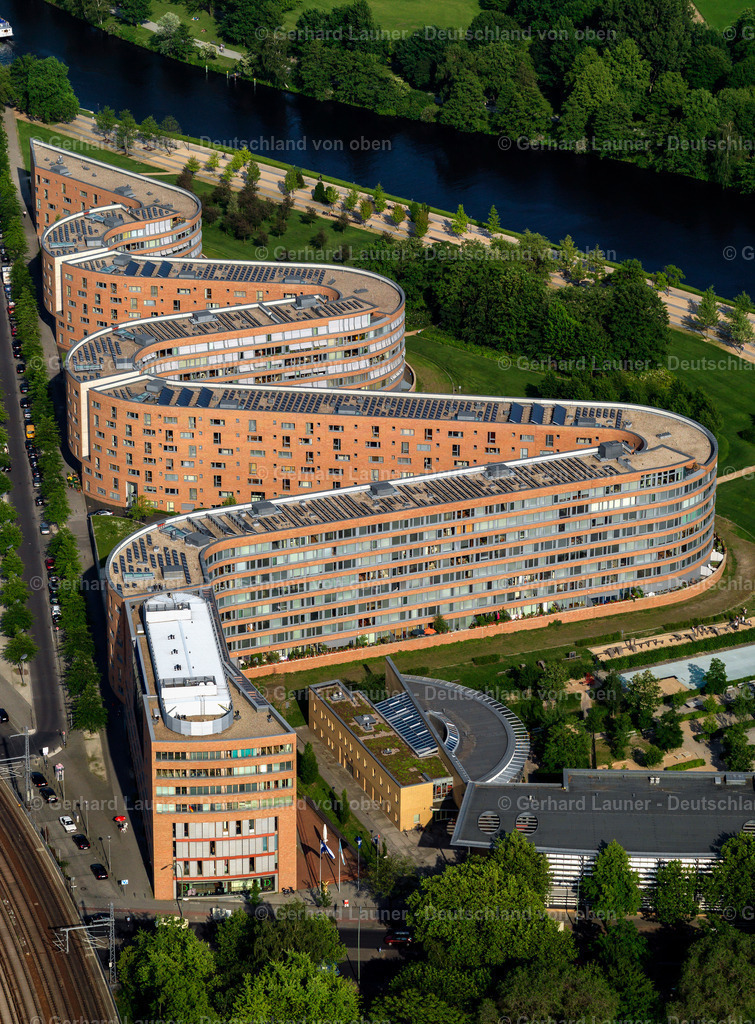 9000116 | Berlin - Wohnanlage auf dem Moabiter Werder Joachim-Karnatz-Allee 1 bis 43 - sog. Beamtenschlange