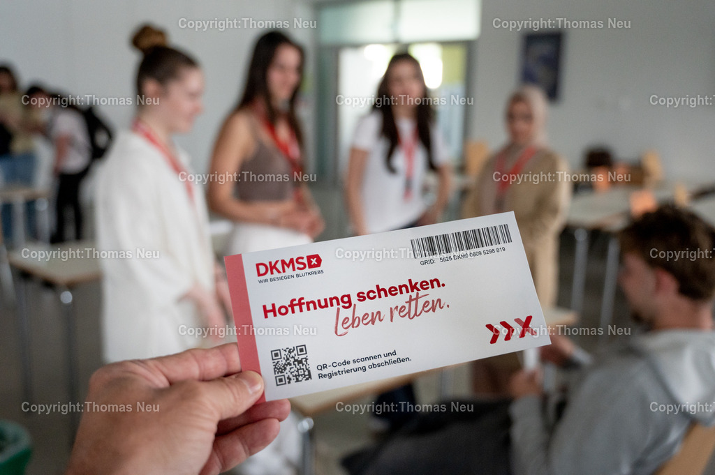 DSC_8059 | bbe, Typisierung an der Karl Kübel Schule, ,, Bild: Thomas Neu