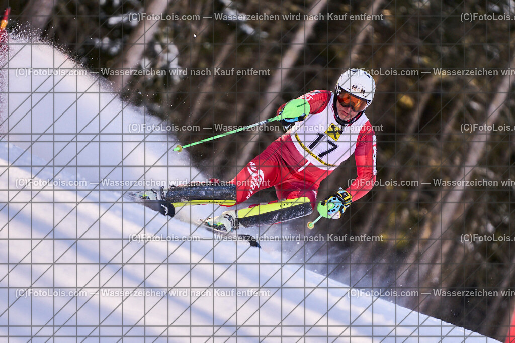 ALP6302_MASTERS-OeM-SL_Glungezer_Fuchs Josef | Alpine Österreichische Mastersmeisterschaften auf dem Glungezer. Tiroler Skiverband, SC Volders, SLALOM - 2. Durchgang, So 2. März 2025.