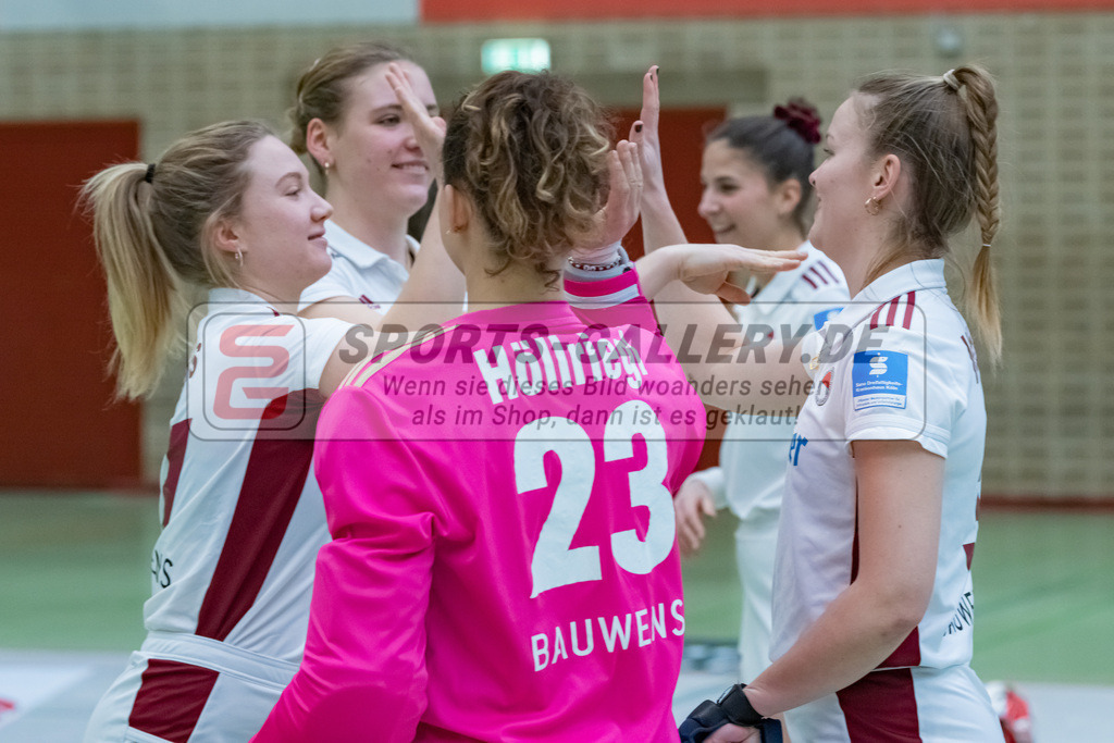 HK_20230122_103026 | 1. Bundesliga ( Halle ) Damen Crefelder HTC - Rot-Weiss Köln am 22.1.2023 Crefelder HTC  ( CHTC ) Halle Glockenspitz , Krefeld ,