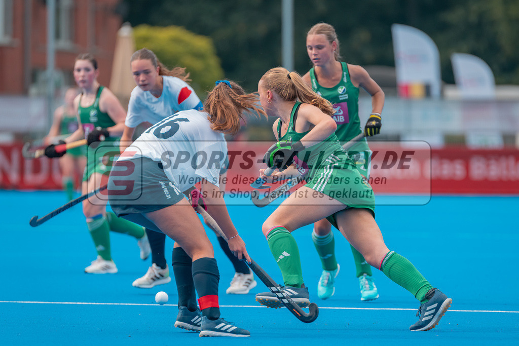 HK_20230708_100019 | Euro Hockey WU18 France - Ireland Championship Girls &amp; Boys am 8.7.2023 CHTC , Krefeld ,