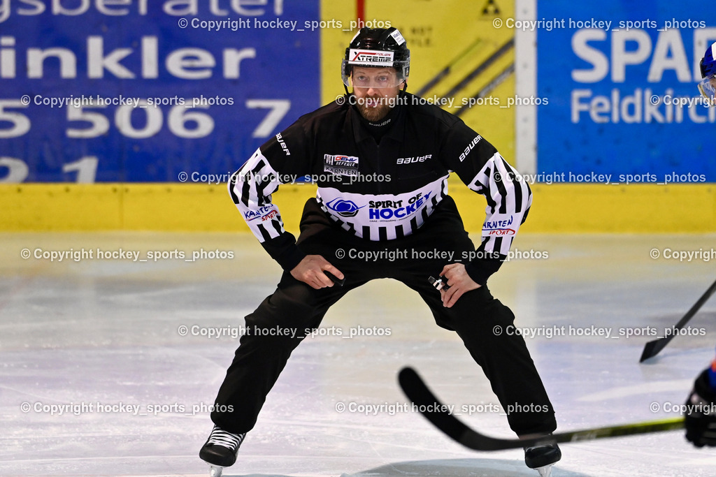 ESC Steindorf vs. ESV Ferlach  | SCHWEIGHOFER Mark Referee, ESC Steindorf vs. ESV Ferlach , ESC Steindorf vs. ESV Ferlach  am 15.02.2026 in Steindorf (Ossiachersee Halle), Austria, (Photo by Bernd Stefan)