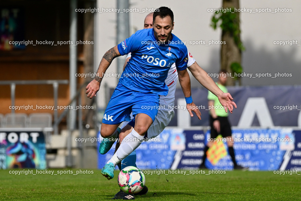 SAK Klagenfurt vs. SVG Bleiburg | #10 Yosifov Svetlozar Angelov SAK, SAK Klagenfurt vs. SVG Bleiburg, SAK Klagenfurt vs. SVG Bleiburg am 11.05.2024 in Klagenfurt (Sportpark Welzenegg), Austria, (Photo by Bernd Stefan)