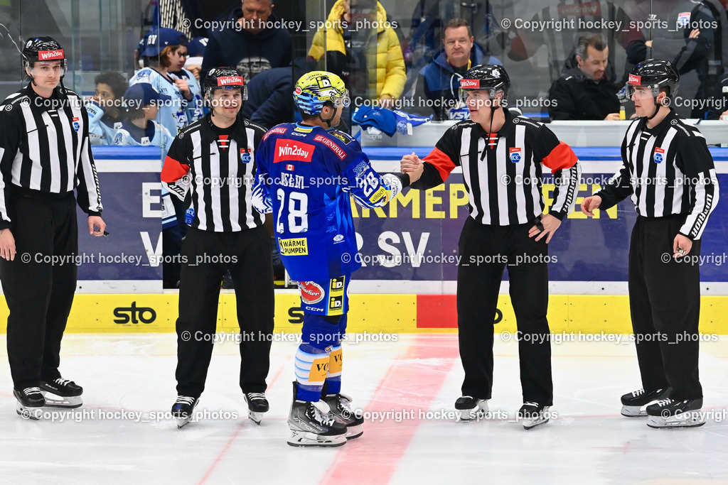 EC IDM Wärmepumpen VSV vs. EC KAC 7.3.2023 | DURMIS OTO, HRONSKY TOMAS, SMETANA LADISLAV, JEDLICKA PETER, Referees, #28 Joslin Derek