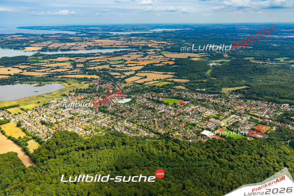Die Luftaufnahme Schönes Bild von - Ratekau wurde 2022 vom Flugzeug aus (keine Drohne) erstellt. Hohe Auflösung -für große Poster und Wandbilder geeignet - Garantiert!