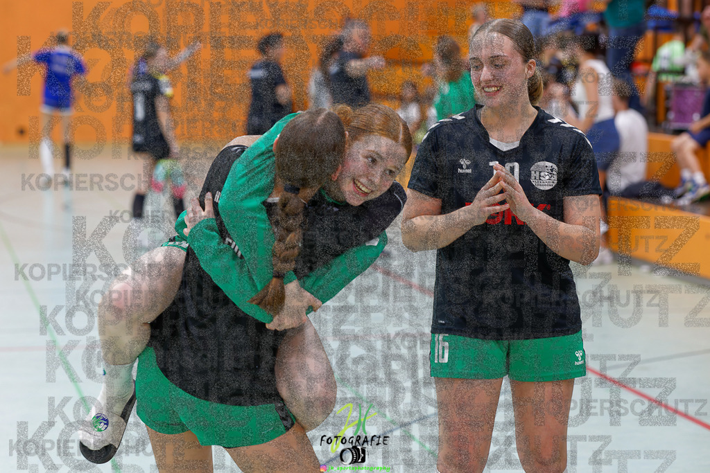 Quali-Turnier JBL wJA; Frisch Auf Göppingen - HC Rödertal | Quali-Turnier JBL wJA; Frisch Auf Göppingen - HC Rödertal am 31.05.2025 in Oberkleen (Weidig-Halle)Photo © 2025 - Jörg Heinrich - Realisiert mit Pictrs.com