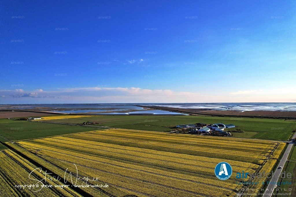 Windpark Reussenköge - Bürgerwindpark Reußenköge | Entdecken Sie atemberaubende Luftbilder und Fotografien auf airwatch.de - Tauchen Sie ein in eine Welt voller faszinierender Aufnahmen aus der Vogelperspektive.