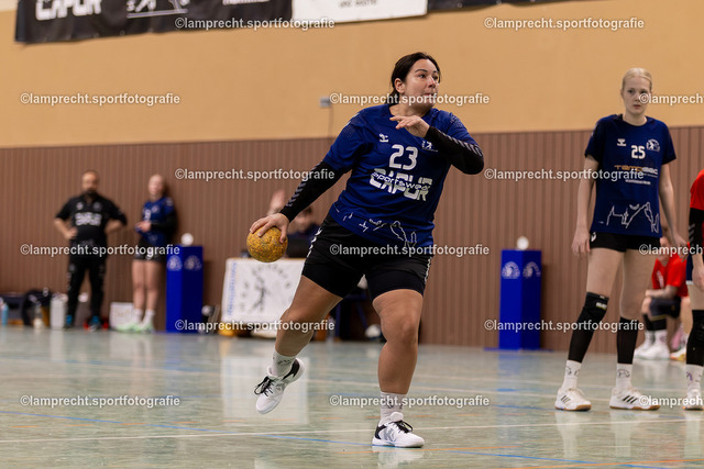 Handball I Damen I Saison 2025-2026 I Verbandsliga Süd I 15. Spieltag I HSG Kalkberg 06 - HSG Holsteinische Schweiz 155 | Svenja Hamel (23, HSG Kalkberg 06) - Realisiert mit Pictrs.com