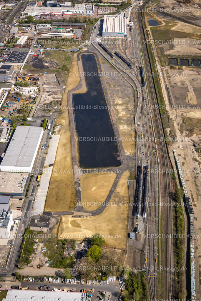 Dortmund230401328 | Luftbild, Großbaustelle Gewerbepark Westfalenhütte, Borsigplatz, Dortmund, Ruhrgebiet, Nordrhein-Westfalen, Deutschland