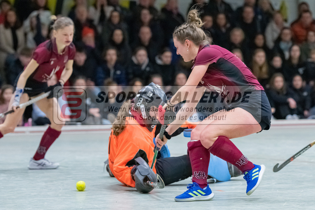 HK_20230226_105067 | Deutsche Meisterschaft WU16 Spiel um Platz 7 Düsseldorfer SC - HC Ludwigsburg am 26.2.2023 DSC 99, Düsseldorf ,