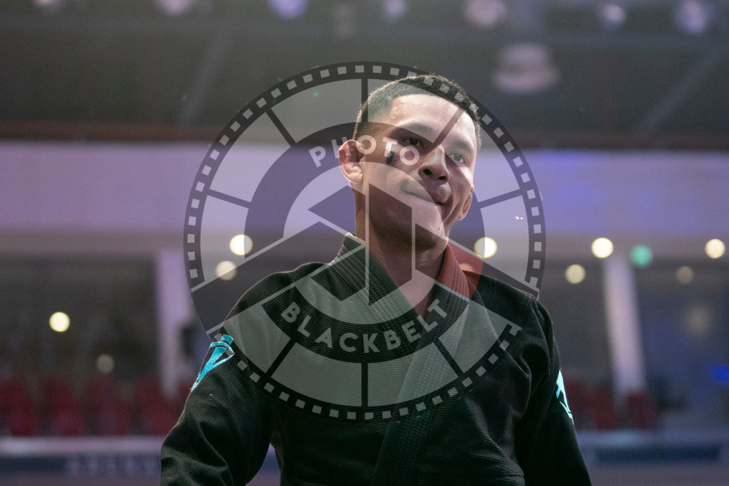 20231108PBB1005 | Fighters compete during the AJP World Professional Championship in the Mubadala Arena in Abu Dhabi, Arab United Emirates, on November 8, 2023.