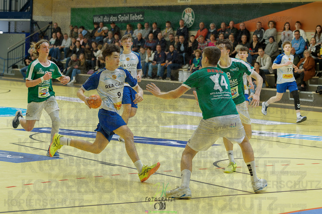 mJC-Regionalliga, Halbfinale Hessenmeisterschaft; HSG Dutenhofen/Münchholzhausen - TSV Pfungstadt | mJC-Regionalliga, Halbfinale Hessenmeisterschaft; HSG Dutenhofen/Münchholzhausen - TSV Pfungstadt am 15.03.2025 in Münchholzhausen (Sporthalle Münchholzhausen)Photo © 2025 - Jörg Heinrich - Realisiert mit Pictrs.com