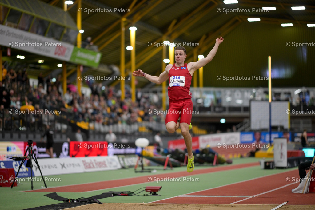 DM Halle 2026_Samstag-186 | 28.02.2026, xkaix, Leichtathletik Deutsche Meisterschaften Halle 2026,  v.l. Nick Schmahl (Hamburger  SV) - Realisiert mit Pictrs.com