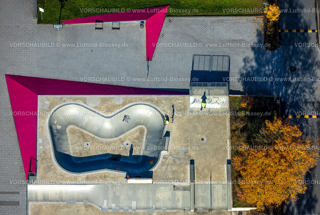 Selm241011645 | Luftbild, Skatepark an der Sportanlage Campusplatz Nord, Selm, Münsterland, Nordrhein-Westfalen, Deutschland