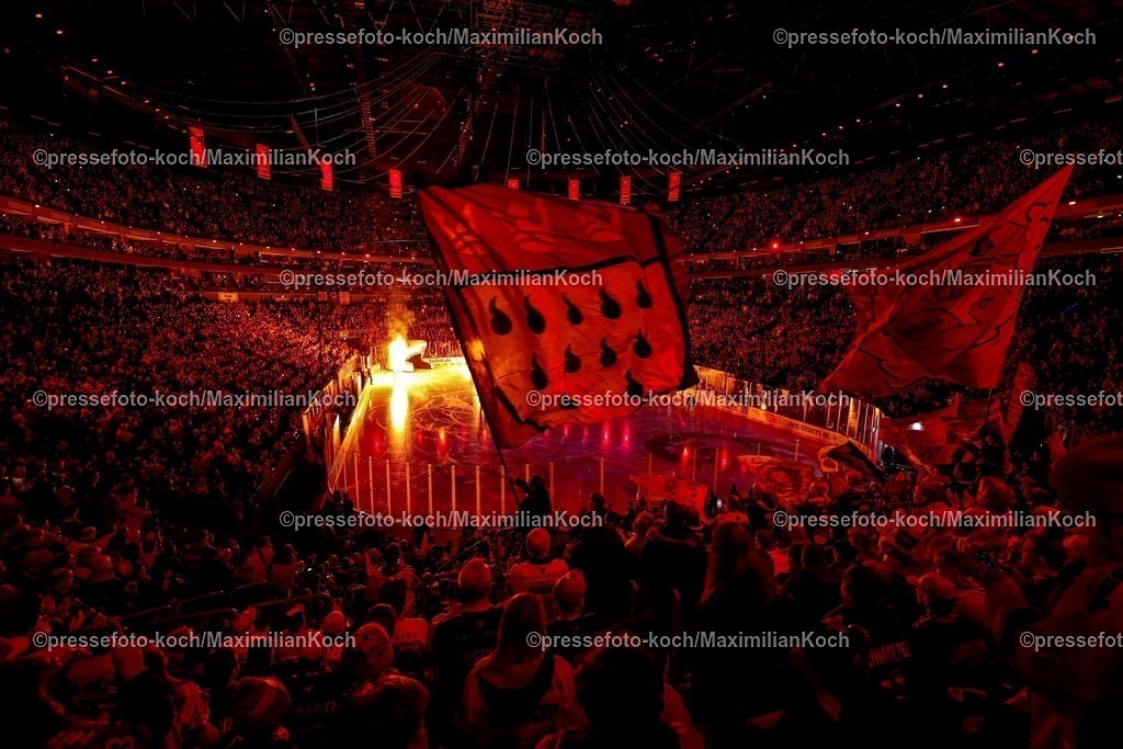 KEC1602250102093 | 16.02.2025, Eishockey, DEL, Kölner Haie - Düsseldorfer EG, Lanxess-Arena Köln: Feature Zuschauer Besucher volle Halle Innenansicht Übersichtsbild Übersicht Sportstätte Fans EInlaufshow 