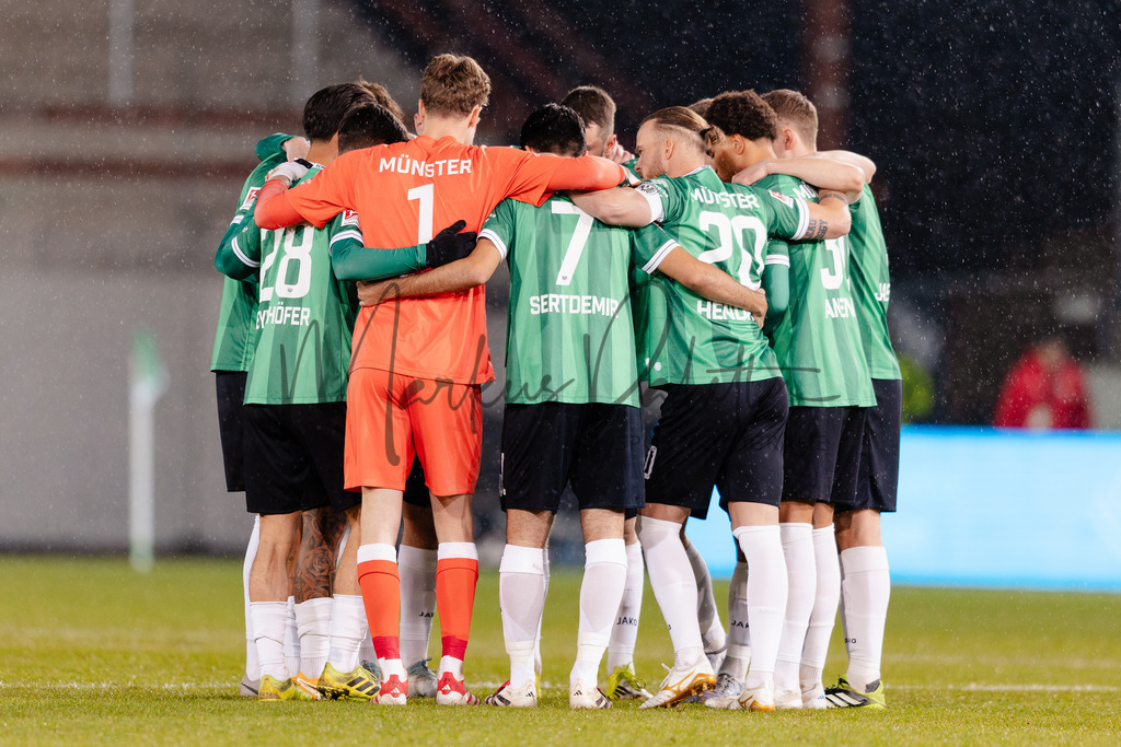 2. Bundesliga, Saison 2025/26, 21. Spieltag: SC Preußen Münster - VfL Bochum | Münster, 06.02.2026: 2. Bundesliga, 21. Spieltag, SC Preußen Münster gegen VfL Bochum im LVM-Preußenstadion in Münster. Foto: sportfotografie.ms | Markus Paletta - Realisiert mit Pictrs.com