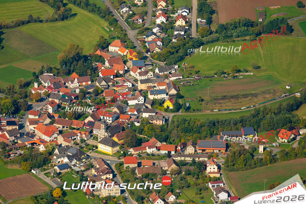 Luftbild Vs Google Maps  Prölsdorf  Rauhenebrach -Das Luftbild wurde 2025 vom UL-Flugzeug heraus erstellt ( keine Drohne ) - Hochauflösende Luftaufnahme -Nicht vergleichbar mit Google Maps oder Satelittenbilder- Die Geschenkidee !Mit Lizenz und Bildrechte bestellbar