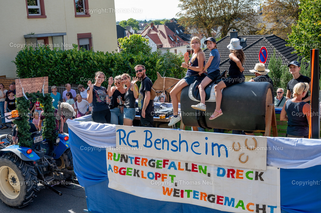 11_Winzerfestumzug-Bensheim | bbe, Bensheim, Winzerfestunmzug 2025, RG Bensheim, ,, Bild: Thomas Neu
