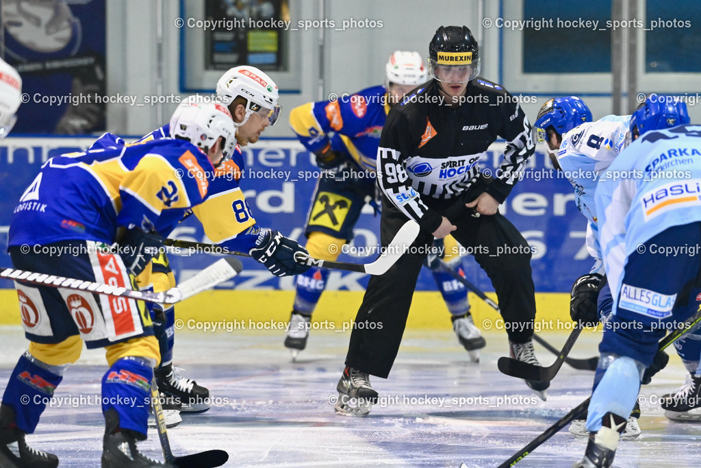 ESC Steindorf vs. HC Kufstein Dragons 25.2.2023 | #88 Hrazdira David, KANYO Tamas Referee