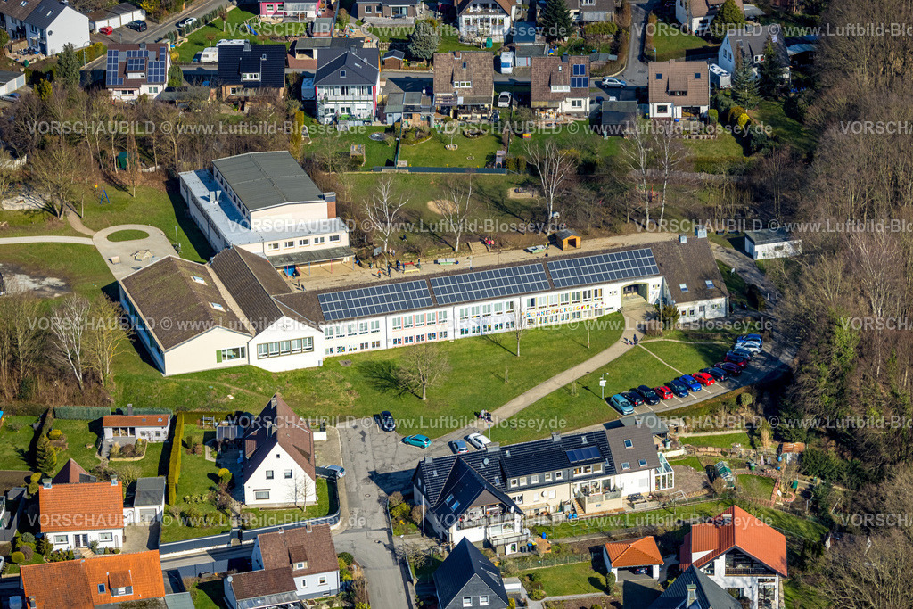 Froendenberg230213895 | Luftbild, Sonnenbergschule, Langschede, Fröndenberg, Ruhrgebiet, Nordrhein-Westfalen, Deutschland