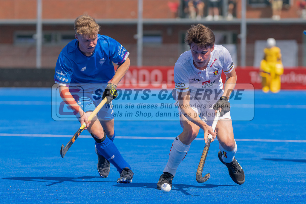 HK_20230708_109718 | Euro Hockey U18 Championship Girls & Boys am 8.7.2023 CHTC , Krefeld  Belgium vs Scotland