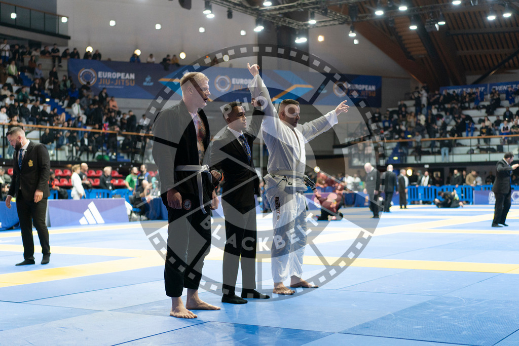 20240119PBB2501 | Fighters compete during the IBJJF European Championship in Paris, France, on January 19, 2024.