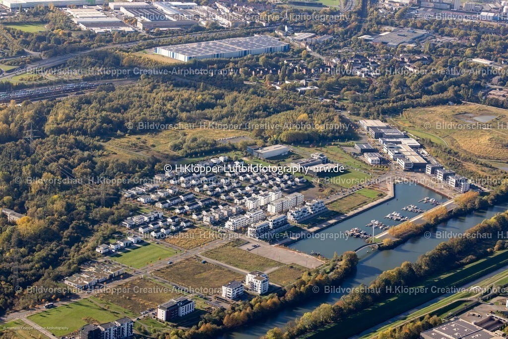 Luftbild Gelsenkirchen Mitte-6771 | Wohngebiet einer Einfamilienhaus- Siedlung " Graf Bismarck " am Stadler Weg - Karl-Arnold-Weg in Gelsenkirchen - Realisiert mit Pictrs.com