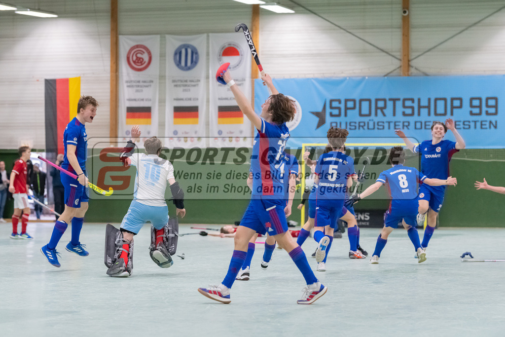 HK_20230305_106336 | Deutsche Meisterschaft MU16 Finale Mannheimer HC - Rot-Weiss Köln / Ehrungen am 5.3.2023 RWK, Köln ,