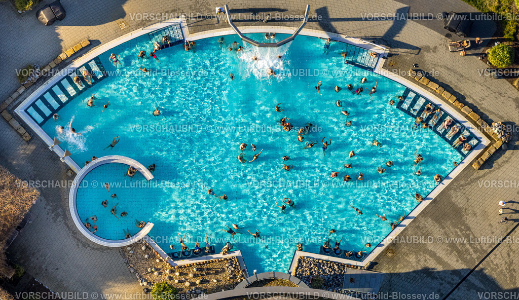 Hamm240305171-2 | Luftbild, Maximare Erlebnistherme Bad Hamm GmbH Erlebnisbad, Freibad und Schwimmbad mit Badegästen, Mitte, Hamm, Ruhrgebiet, Nordrhein-Westfalen, Deutschland