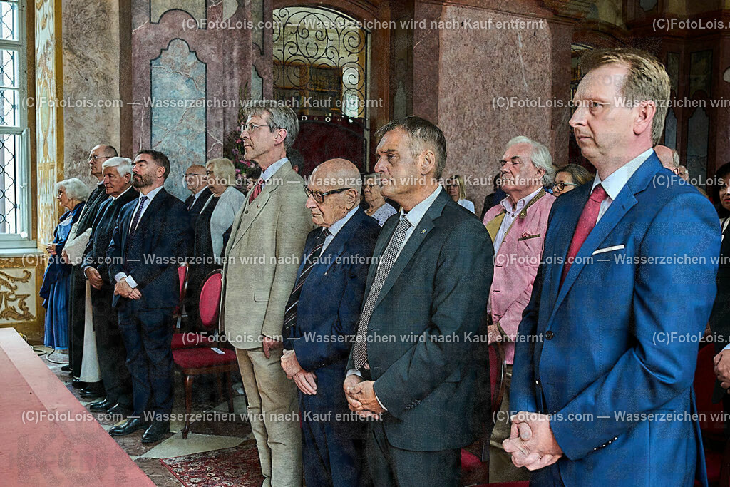 ALP0295_XXXIX_Chopin-Festival_Stadler-Kanitzer-Erber-Fallmann | (C)FotoLois.com, Alois Spandl, XXXIX. internationales CHOPIN-Festival in der Kartause Gaming, Eröffnung des Festivals mit Einmarsch der Goldhaubengruppe Lackenhof mit der Musikkapelle Gaming sowie den Ehrengästen und Eröffnungsansprachen in der Barockbibliothek, Fr 4. August 2023.