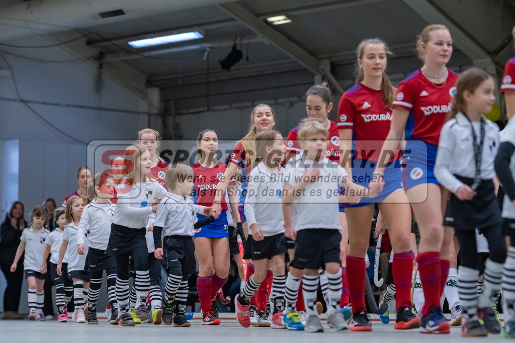 HK_20230226_104940 | Deutsche Meisterschaft WU16 Spiel 2. Halbfinale Mannheimer HC - 1. Hanauer THC am 26.2.2023 DSC 99, Düsseldorf ,