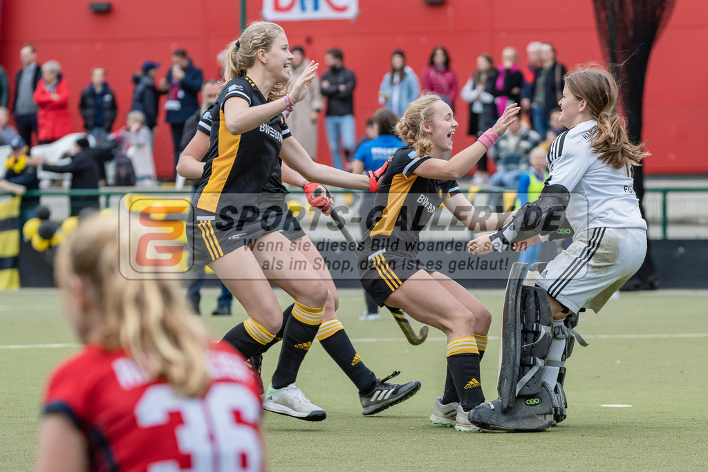 HK_20231022_105991 | Platz 3 Deutsche Meisterschaft Feld WU16 Berliner HC - Harvestehuder THC am 22.10.2023 DHC, Düsseldorf ,