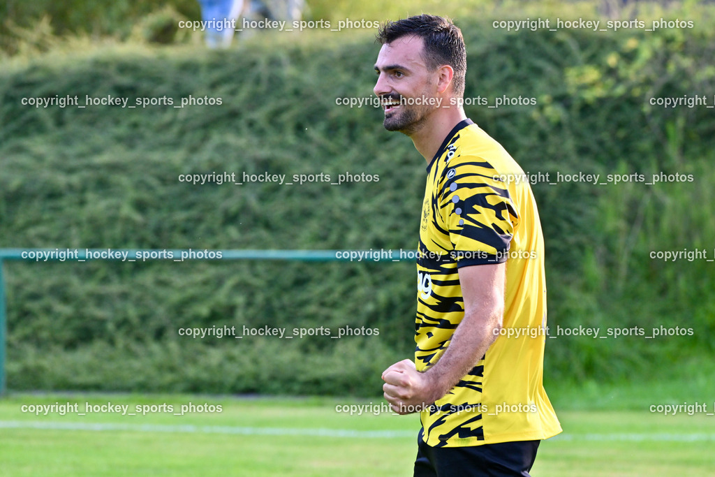 FC Faakersee vs. Rapid Lienz  | #18 Andreas Unterguggenberger FC Faakersee, FC Faakersee vs. Rapid Lienz , FC Faakersee vs. Rapid Lienz  am 04.08.2024 in Faakersee (Sportplatz Faakersee), Austria, (Photo by Bernd Stefan)