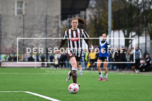 Fußball I Frauen I Saison 2025-2026 I Regionalliga Nord I 10. Spieltag I FC St. Pauli - Hamburger SV U20 I 11831 | Der Sportfotograf. - Realisiert mit Pictrs.com