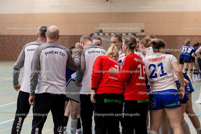 Handball I Frauen I Saison 2025-2026 I Verbandsliga Süd I 20. Spieltag I HSG Kalkberg 06 - Preetzer TSV 219 | Preetzer TSV - Realisiert mit Pictrs.com