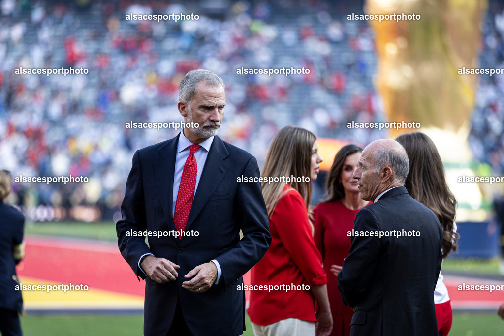 FOOTBALL : Argentine vs Espagne – Finale de la Coupe du Monde FIFA 2026. New York New Jersey Stadium, East Rutherford, New Jersey, États-Unis. 19/07/2026. | membres de la famille royale d'Espagne assistent à la finale de la Coupe du Monde de la FIFA 2026 entre l'Argentine et l'Espagne au New York New Jersey Stadium d'East Rutherford, New Jersey, États-Unis, le 19 juillet 2026.
