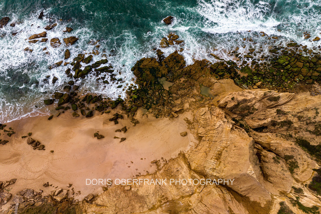 Meditative coastline | Praia De Vale Furado near Nazaré: Meditative coastline - Realisiert mit Pictrs.com