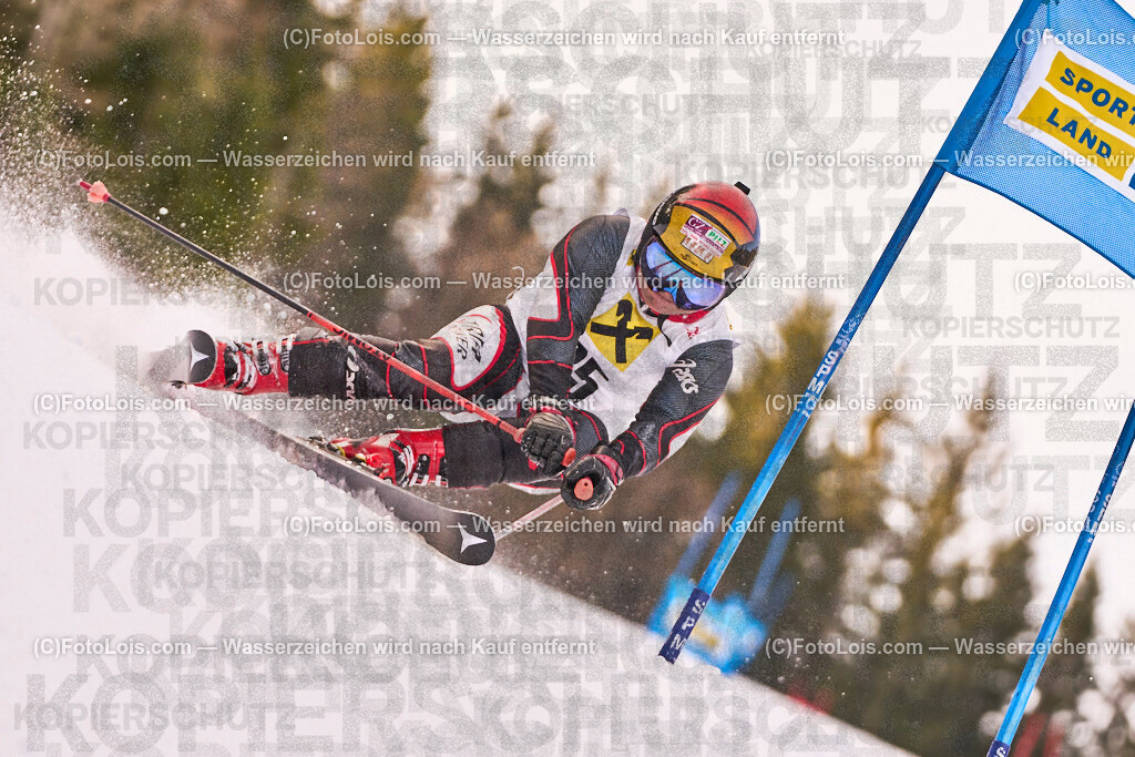 ALP1129_MastersCup-RTL-II_LKHF_Leonhartsberger Markus | NÖ Raiffeisen MastersCup, Jugend - Damen - Herren, Riesentorlauf-Rennen 2 auf der Fuchswaldpiste in Lackenhof am Ötscher, durchführender Verein: Schiklub Lackenhof, So 9. Februar 2025.