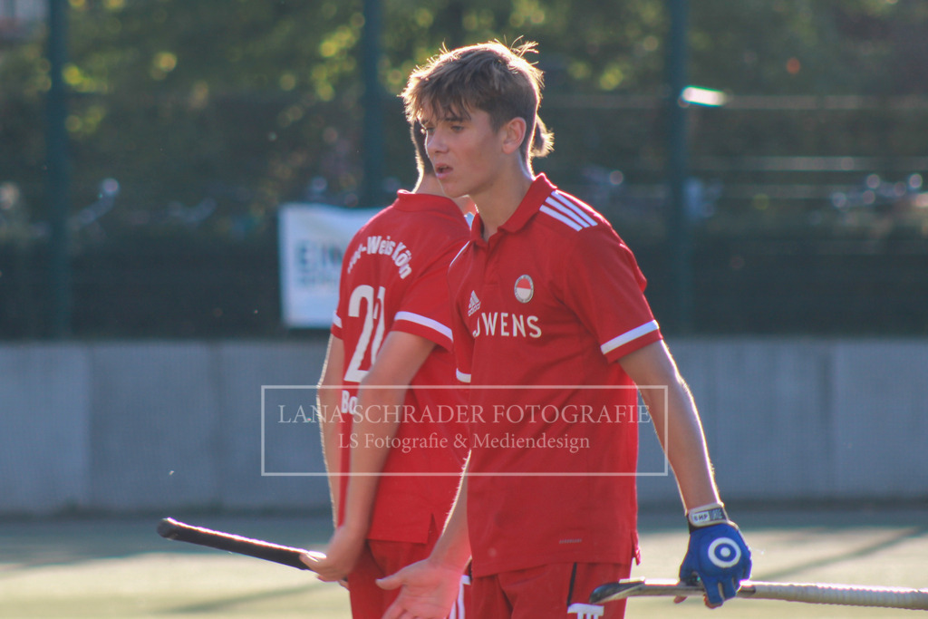 MU14 FINALE Westdeutsche Meisterschaft  Rot-Weiß Köln - HTC Uhlenhorst Mülheim 24.09.23 Düsseldorf-207 | lanaschraderfotografie - Realisiert mit Pictrs.com