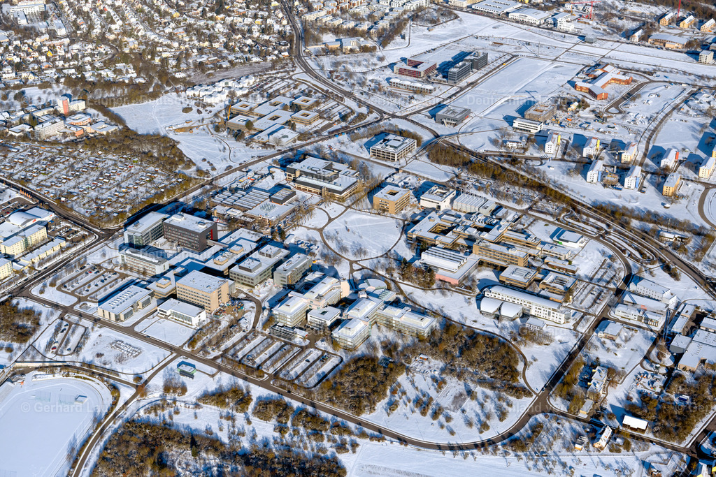 4043171 | Campus und Universitätsgelände Hubland, Würzburg, Winteraufnahme