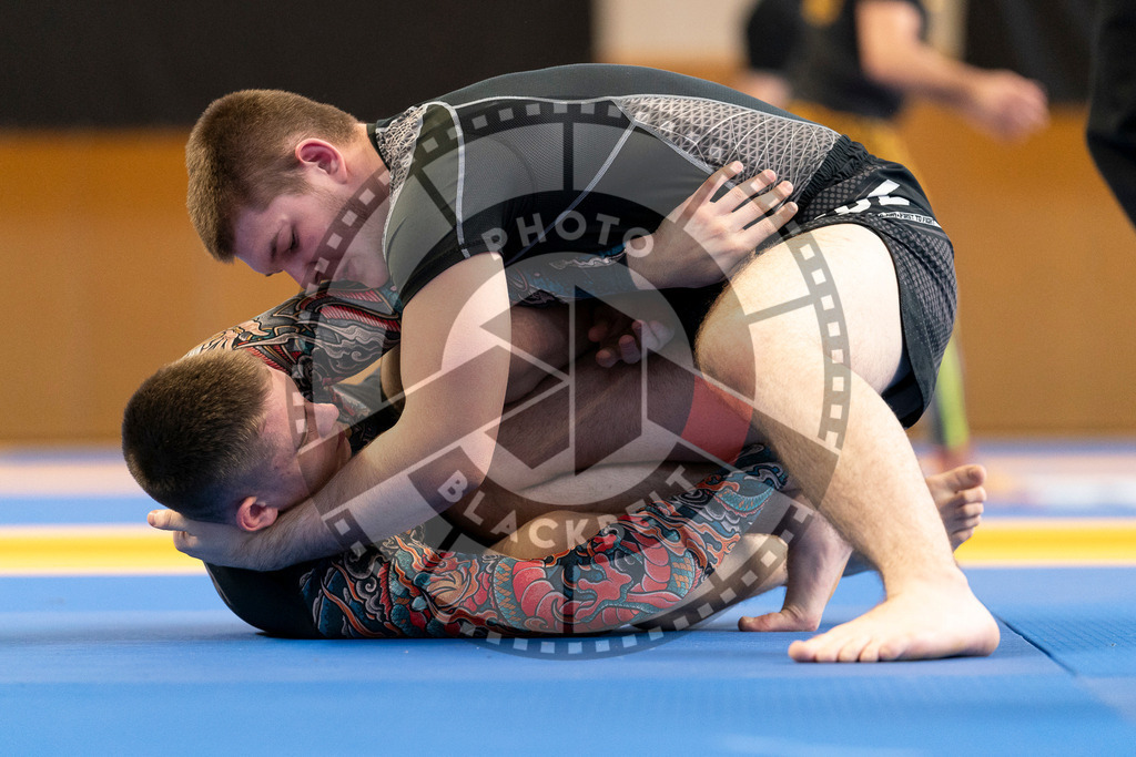 20240316PBB0755 | Athletes compete during the ADCC Eastern European Open grappling Competition in Poznan, Poland, on March 16, 2024.