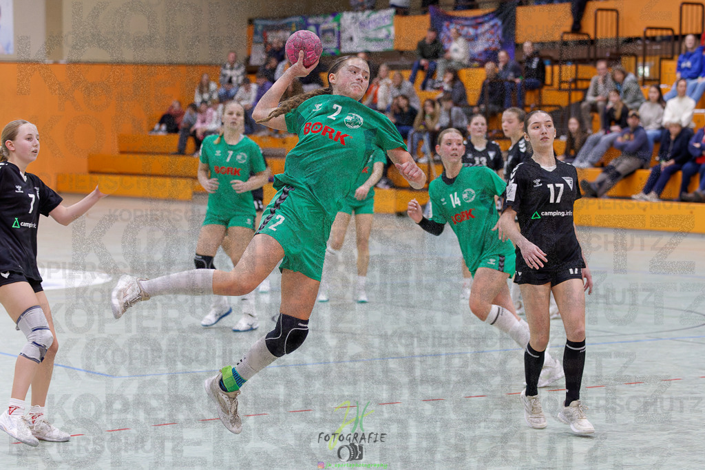 2024-10-19_356 | Jugendbundesliga B-Jugend weiblich; HSG Kleenheim/Langgöns - Longericher SC am 19.10.2024 in Oberkleen (Weidig-Halle) - Realisiert mit Pictrs.com