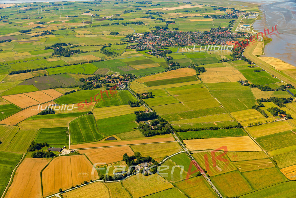 sillens-butjadingen-luftbild-22-1738 | Aktuelles Luftbild von Sillens Butjadingen - Die Luftaufnahme wurde 2022 mittels UL-Flugzeug erstellt ( keine Drohne ) - hochauflösende Kamera-Systeme von  Canon -
Beste Qualität - Für grossformatige Ausdrucke geeignet. Die Geschenkidee !