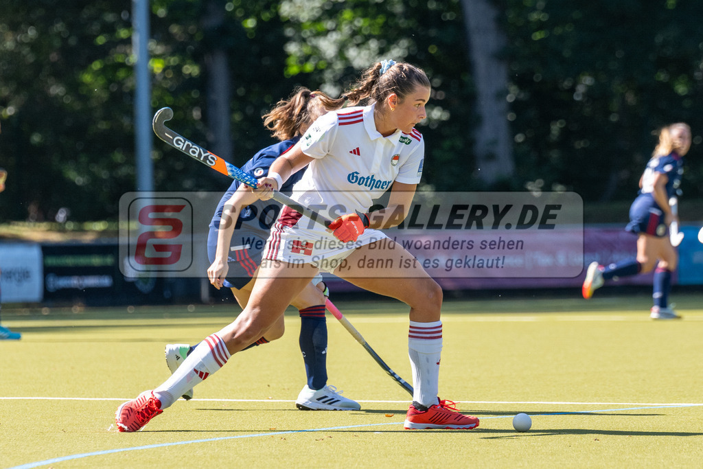 SFE_20230916_0026 | Hockey 1. Bundesliga Damen Rot-Weiss - Mannheimer HC am 16.09.2023 in Köln (KTHC Stadion Rot-Weiss Köln Tennis and Hockey Club), Photo: Stephan Fehrmann 2023 (Sports-Gallery),Paula Brux ( Rot-Weiss Köln #44 )