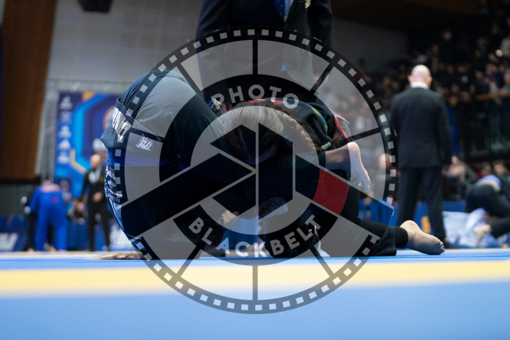 20240119PBB1947 | Fighters compete during the IBJJF European Championship in Paris, France, on January 19, 2024.